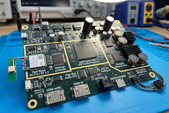create smart home integrated soundbar pcb and audio hardware system