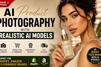 create a professional ai product photography for your brand