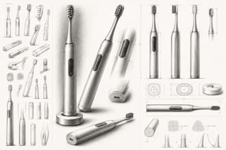 create dfm smart personal care products electric toothbrush, grooming kits