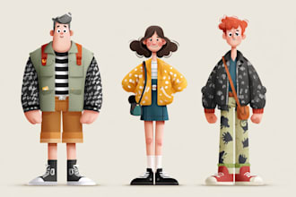 create character vector illustrations for you