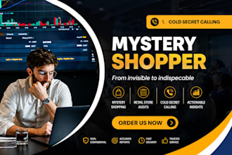 be your mystery shopper retail auditing and cold secret calling