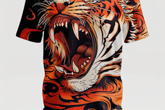 design an amazing t shirt design