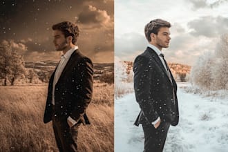 professional photo retouching and image