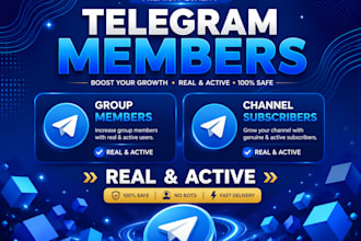 do telegram promotion, grow telegram members and target crypto audience