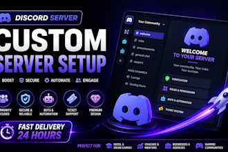 setup discord server boost custom discord server setup skool online course ghl