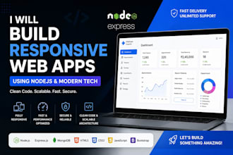 create responsive web apps using nodejs