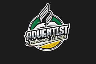 design national sports tournament logo