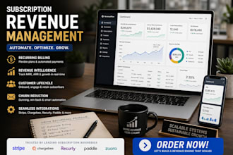 automate your subscription billing, revenue tracking, and customer lifecycle