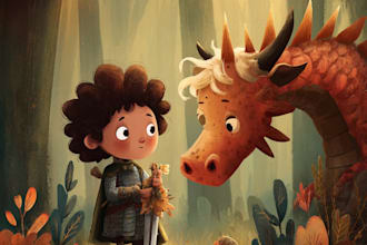 children book illustration and children book illustration
