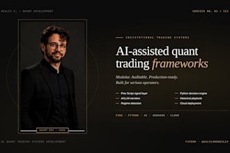 develop ai assisted trading and quantitative automation systems