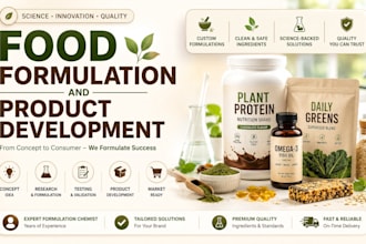 do food formulation and product development