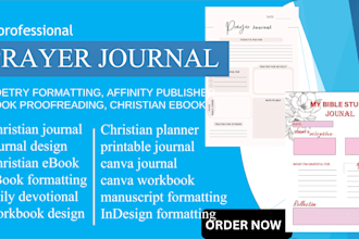 do journal design journal formatting prayer journal digital journal canva design