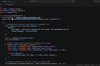 do professional web scraping and data extraction