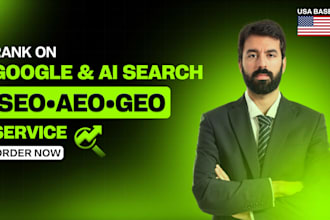 do SEO aeo GEO optimization to rank your website on google and ai search engine