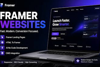 develop framer landing page framer website html to framer ai no code expert cms