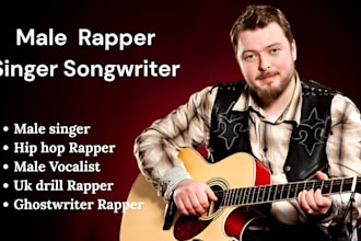 be your male rapper, songwriter, hip hop, uk rapper, male vocalist