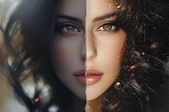 professional photo retouching and image