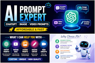 help you with ai content, prompts, and video ideas