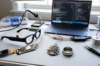 do smart wearable pcb design, wireless pcb, sensor and firmware for iot devices