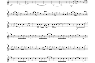 extract individual parts from music score