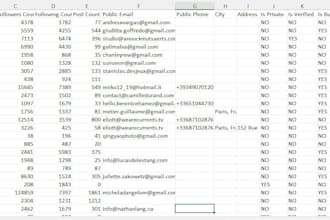 extract instagram followers and hashtags leads