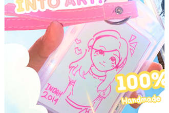 do personalized drawing, watercolor or cartoonish
