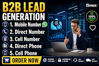provide targeted b2b leads with mobile and direct phone numbers
