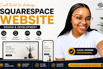 build squarespace website squarespace website redesign squarespace expert