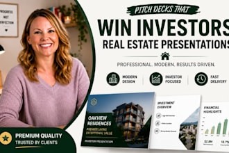 real estate investor presentation property development pitch deck