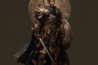 illustrate dnd character illustration