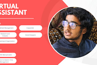 be your expert virtual assistant for admin work