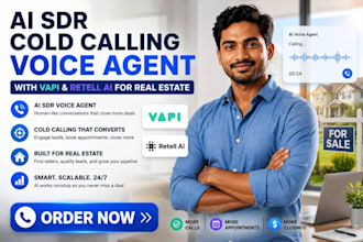 ai sdr cold calling with vapi retell ai for real estate