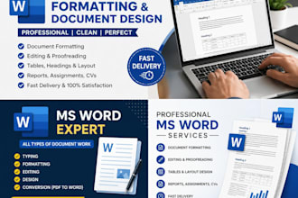 high quality, clean and modern documents design
