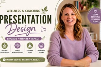 wellness powerpoint presentation therapy workshop slides, coaching deck