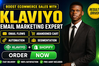 setup klaviyo email flows abandoned cart automation shopify email marketing