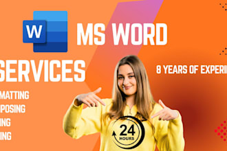 design edit and format ms word documents professionally