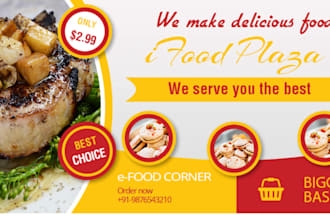 design professional unique billboard, banners, and graphics