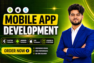 do mobile app development, ios flutter app with react native and ai chatbot