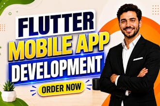 do mobile app development android ios app using flutter and react native