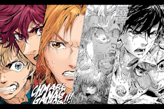 create dynamic comic book artwork