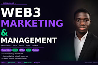 crypto memecoin nft web3 product marketing and community management