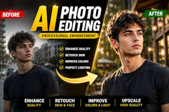 do professional ai photo editing and enhancement