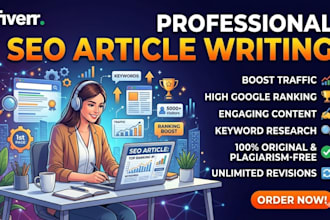 seo articles, product descriptions, video
