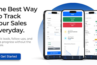 set up a simple web app sales tracker for your business