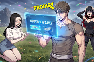 create clickbait manhwa, anime recap thumbnails for you