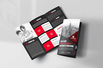 l design a premium brochure with a professional layout