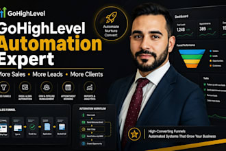 create gohighlevel lead generation ghl funnel and website expert