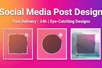 instagram post, facebook post, canva design, socia