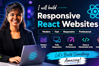 build a responsive react website