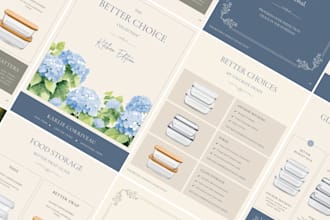 design digital guides and workbook templates in canva